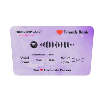 Friends Metal Card - Customize